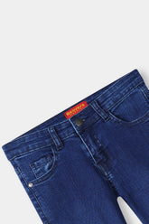 Girls Dark Blue Flare  Pant